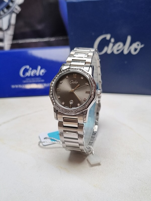 ساعت ست صفحه طوسی