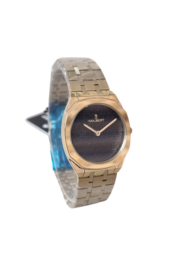 ساعت کلبرت طلایی