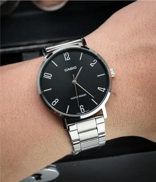 ساعت مچی عقربهای مردانه کاسیو MTP-VT01D-1B2UDF